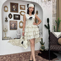 Dream Fashion Polka Dot Mini Dress – Ruffle Tiered Statement Dress