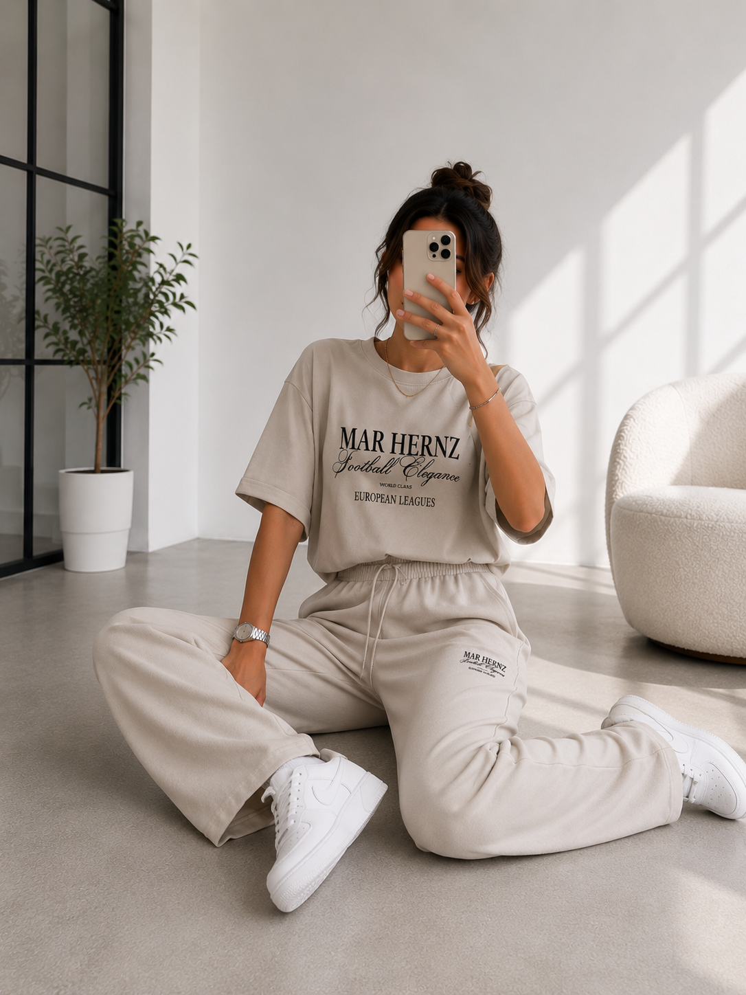 Quzan Luxury 100% Cotton Lounge Set – Premium Turkish Design