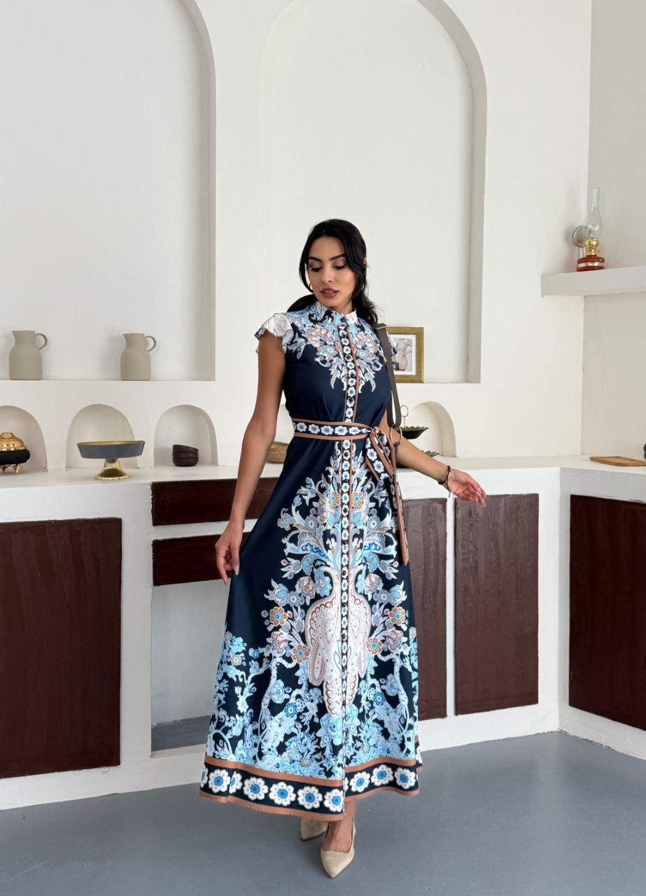 MSN Riviera Luxe Slit Maxi Dress – Elegant Turkish Summer Fashion