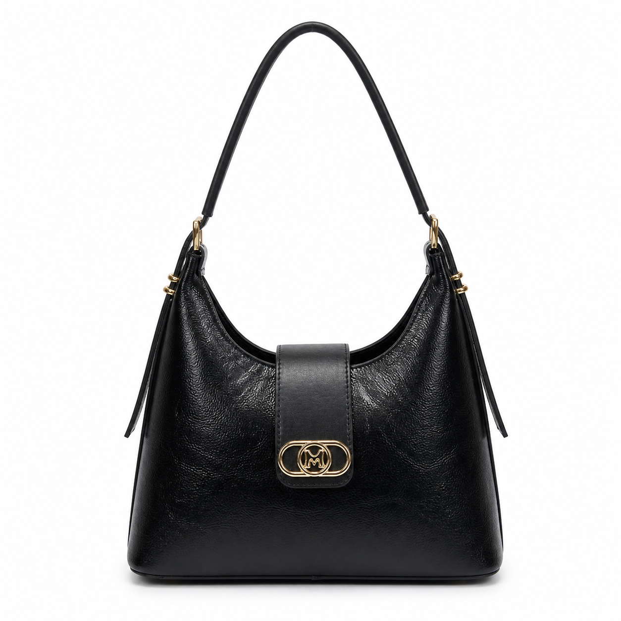 Molita Black Vegan Leather Handbag – Turkish Design