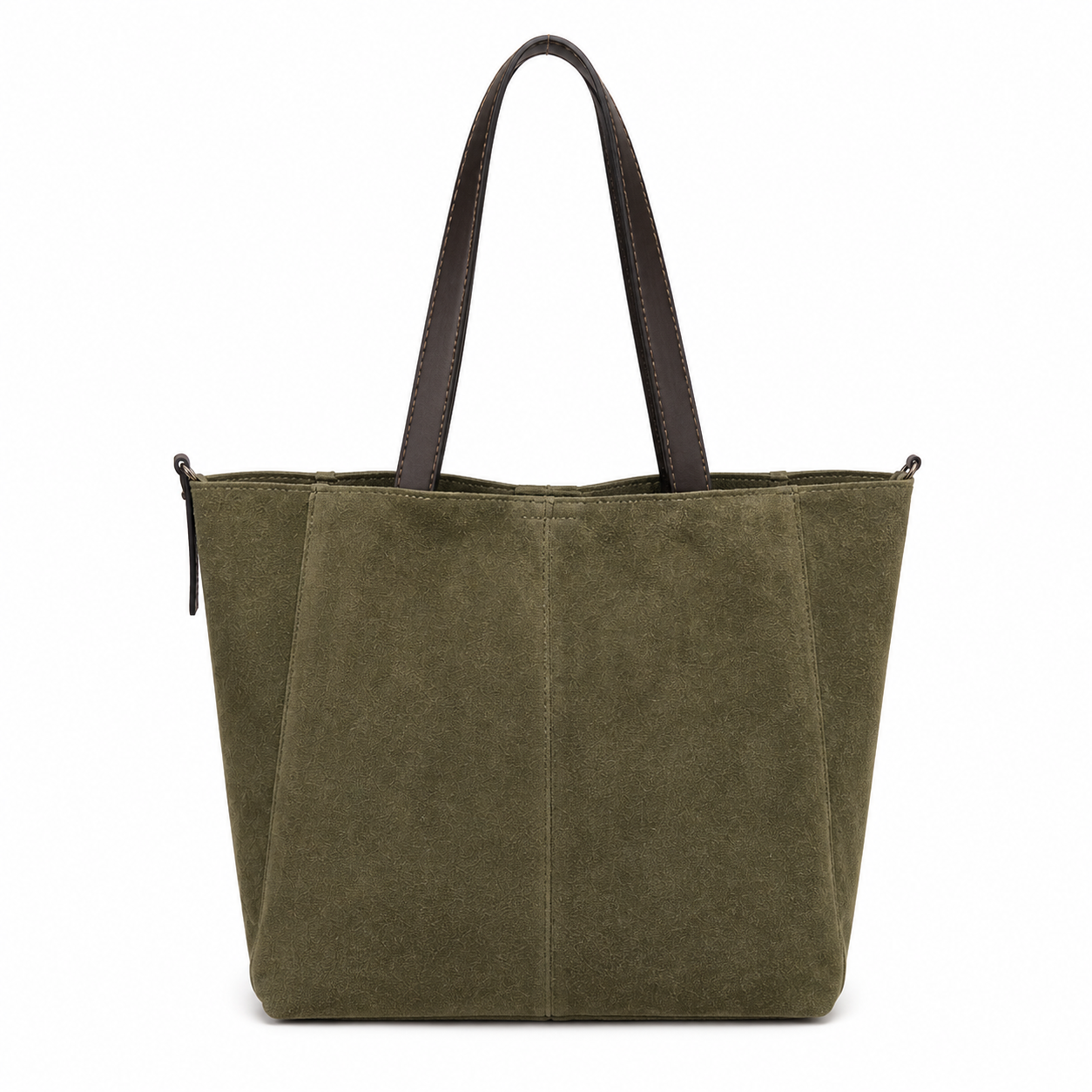 Sellona Bag Olive Green Suede Tote Shoulder Bag – Turkish Design