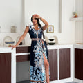 MSN Riviera Luxe Slit Maxi Dress – Elegant Turkish Summer Fashion